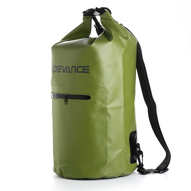 dry bag with shoulder straps and front pocket - 副本