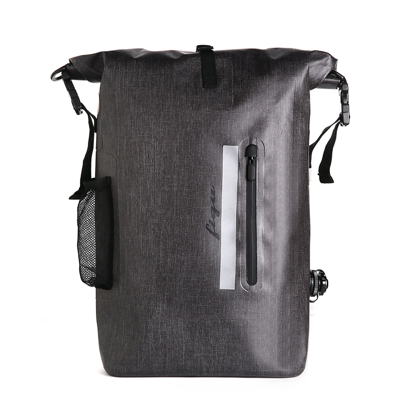 Custom camping hiking swimming IPX6 TPU air valve 25 liter float bag backpack waterproof